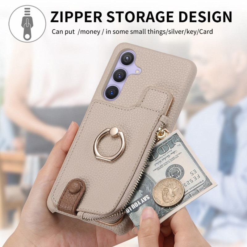 Skal Samsung Galaxy S25 Plus 5g Telefonfodral Plånbok Med Magnetiskt Stativ