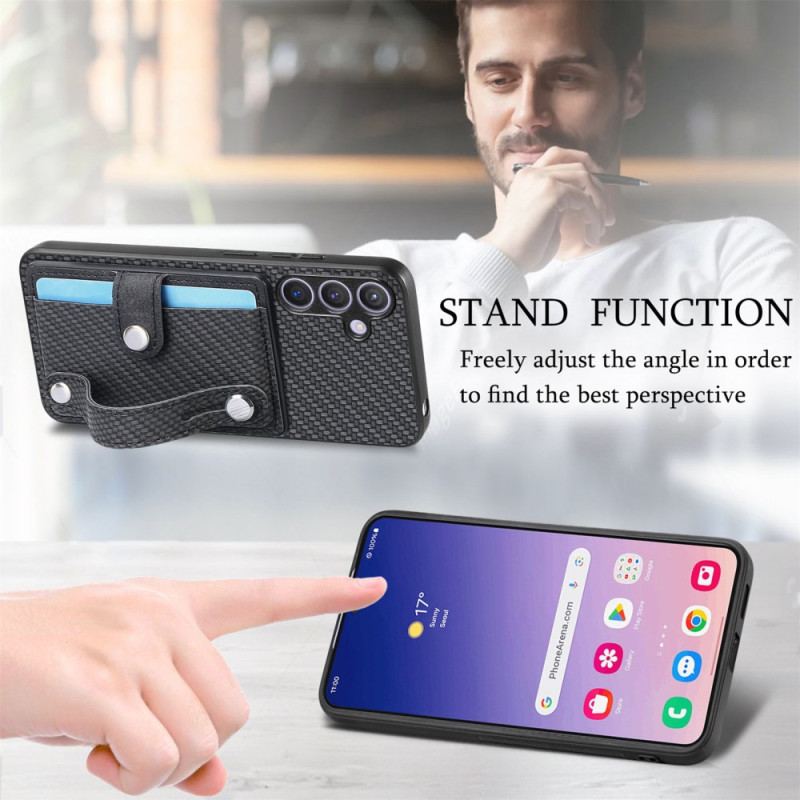 Skal Samsung Galaxy S25 Plus 5g Telefonfodral Rem Och Korthållare