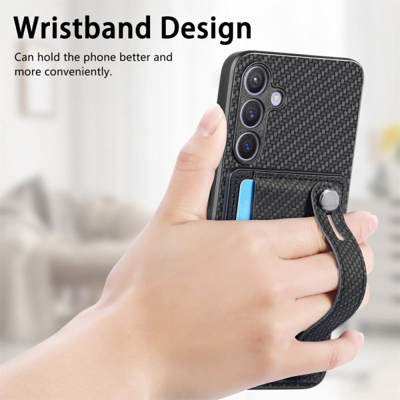 Skal Samsung Galaxy S25 Plus 5g Telefonfodral Rem Och Korthållare