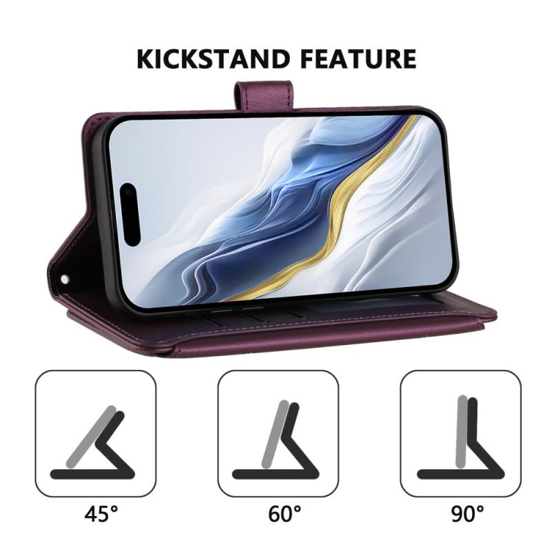 Fodral För Xiaomi 17 Blommig Plånbok