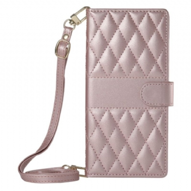 Fodral För Xiaomi 17 Quiltad Med Remmar