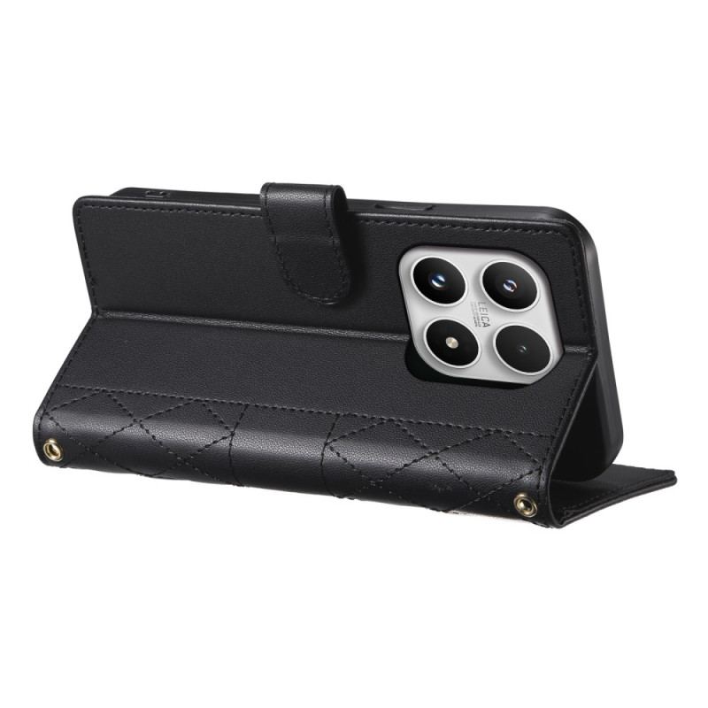 Fodral För Xiaomi 17 Quiltad Med Remmar