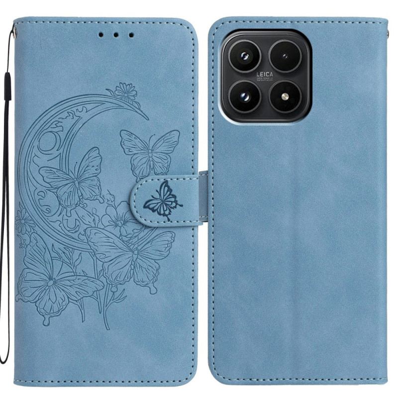 Fodral Xiaomi 17 Fjärilsflygande Mockaeffekt