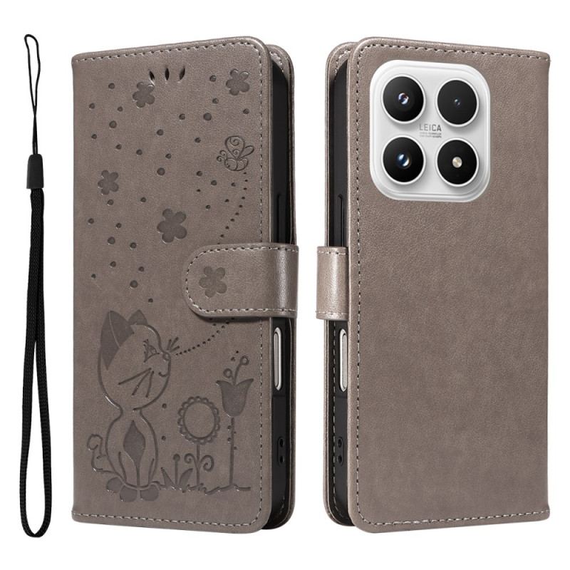 Fodral Xiaomi 17 Katt Och Bi