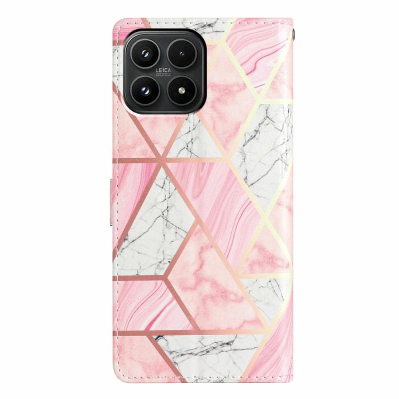Fodral Xiaomi 17 Rosa Marmor