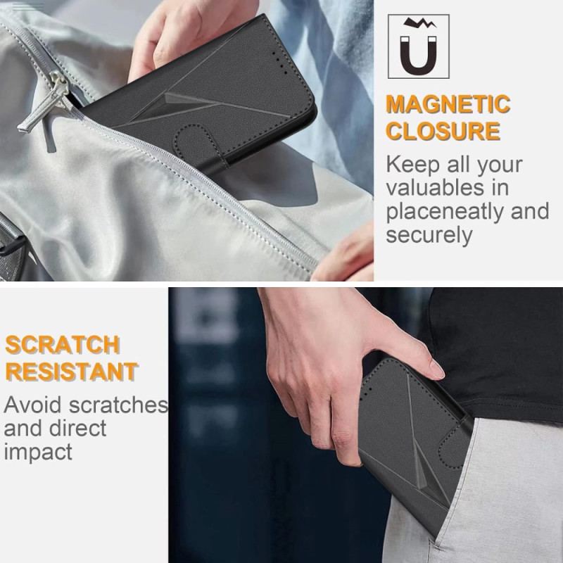 Fodral Xiaomi 17 Triangelmönster