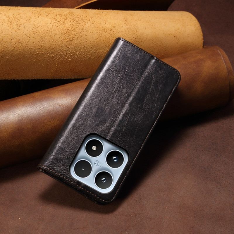 Folio-fodral Xiaomi 17 Telefonfodral Vaxat Konstläder