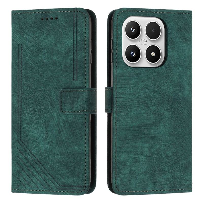 Läderfodral Xiaomi 17 Telefonfodral Retrodesign