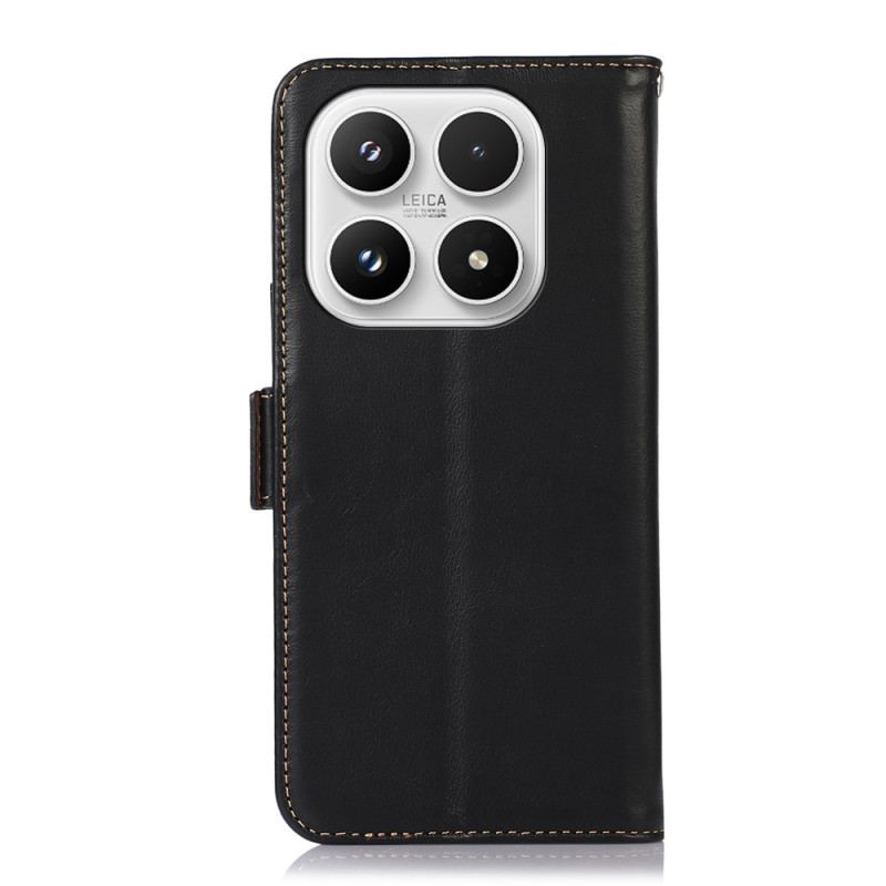 Läderfodral Xiaomi 17 Telefonfodral Rfid-skyddat Läder