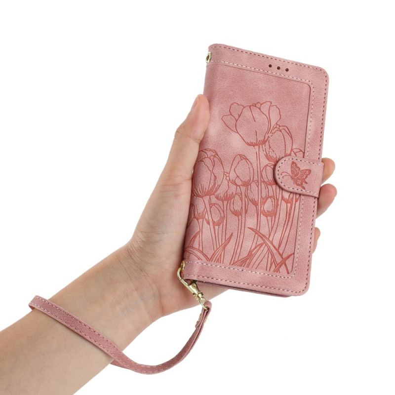 Läderskal Fodral Xiaomi 17 Plånbok Med 5 Kortplatser