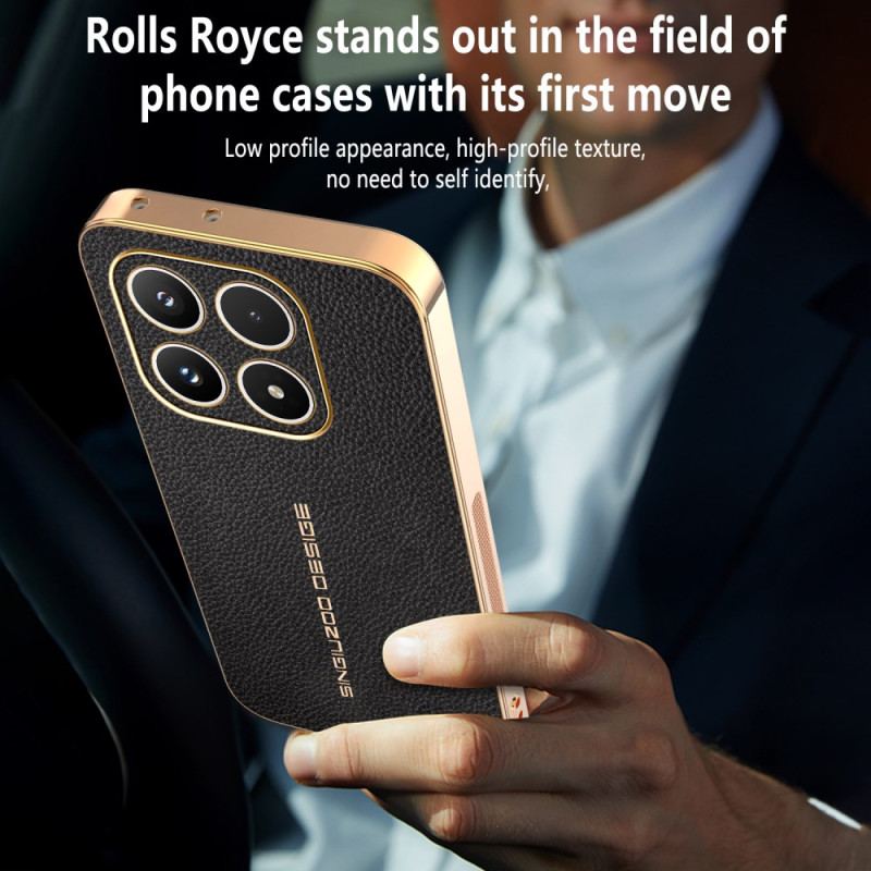 Skal För Xiaomi 17 Reptålig Litchistruktur