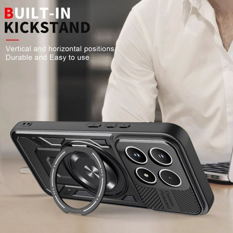 Skal Xiaomi 17 Magnetisk Med Roterande Stativ