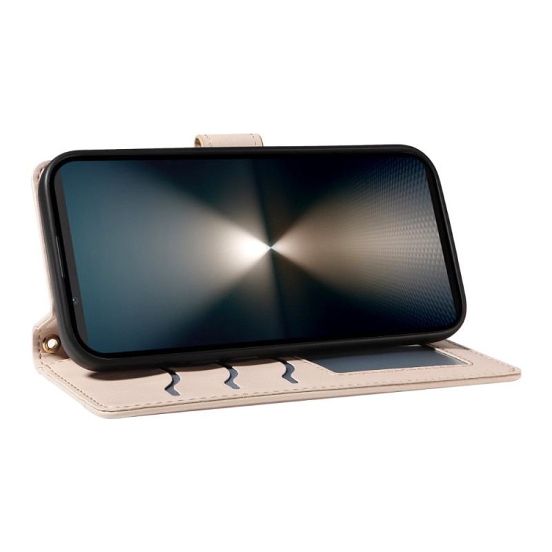 Fodral Sony Xperia 1 Vii Quiltad Med Rem Och Axelrem