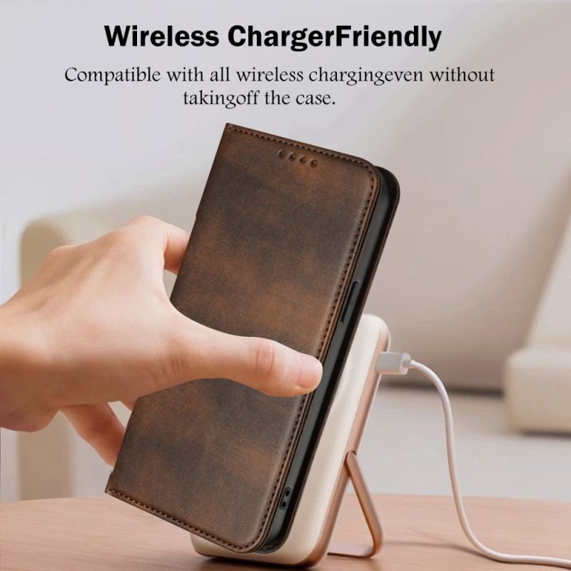 Folio-fodral Sony Xperia 1 Vii Rfid-skyddad Retrodesign