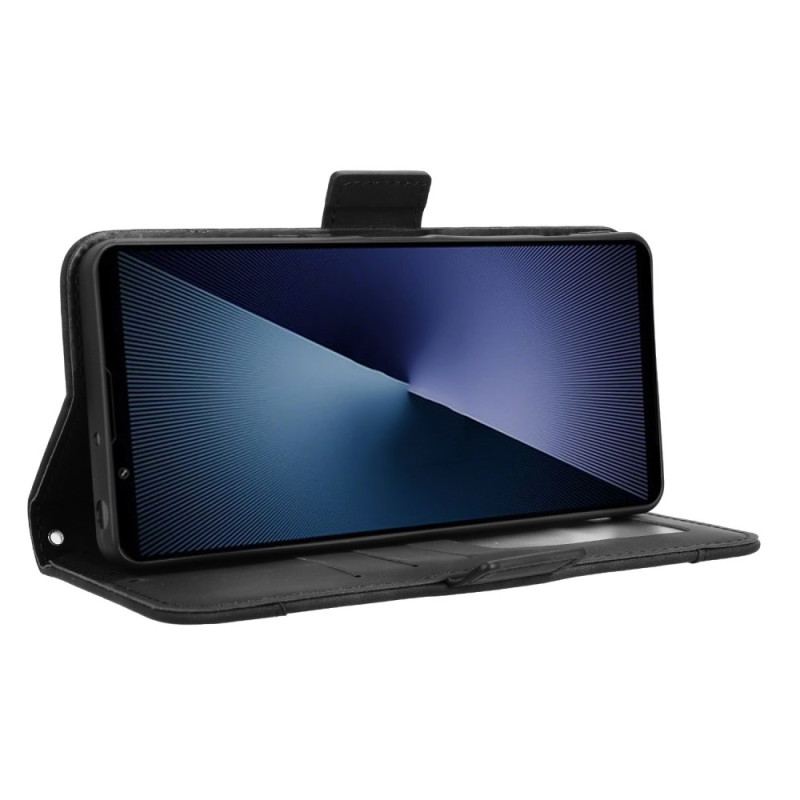 Läderfodral Sony Xperia 1 Vii Telefonfodral Flera Kort