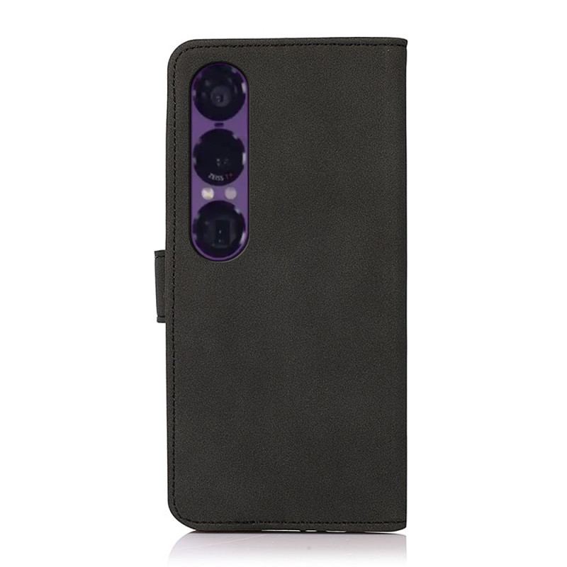 Läderfodral Sony Xperia 1 Vii Telefonfodral Khazneh Design