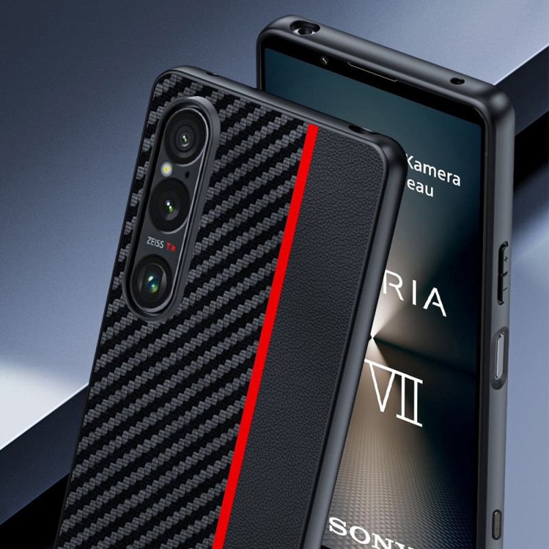 Skal För Sony Xperia 1 Vii Kolfiber