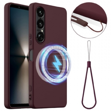 Skal Sony Xperia 1 Vii Magsafe-kompatibel Silikon Med Snodd