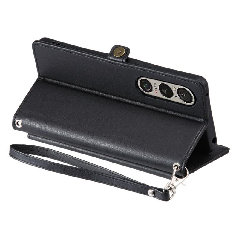 Skyddsfodral Sony Xperia 1 Vii Påse Och Rem