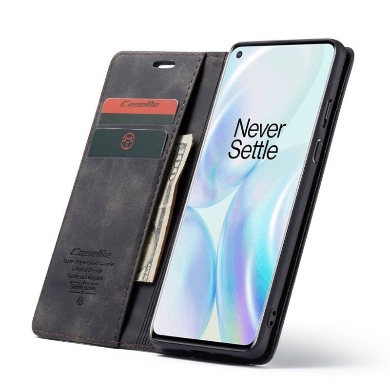 Fodral För OnePlus 8 Bedrijf Läderimitation Golias