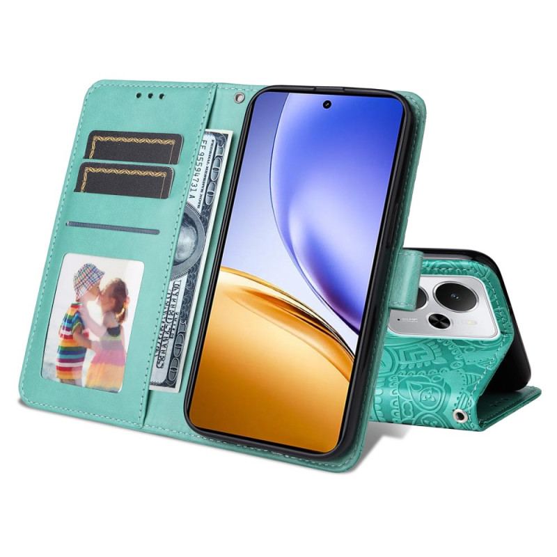 Fodral För Realme 14 5g Solrosmönster