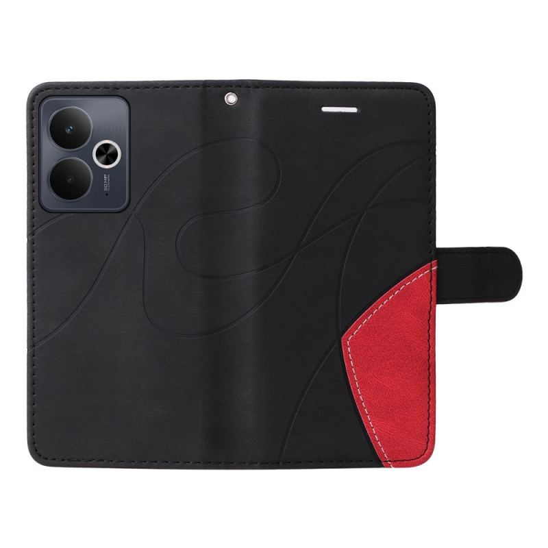 Fodral För Realme 14 5g Tvåfärgad Vågig