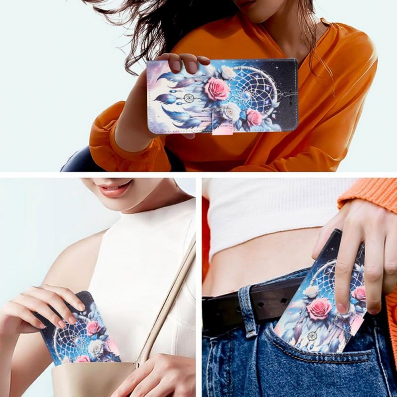 Fodral Realme 14 5g Blommönster Och Drömfångare