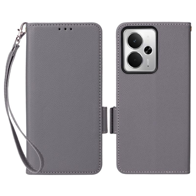 Fodral Realme 14 5g Rem Med Litchitextur