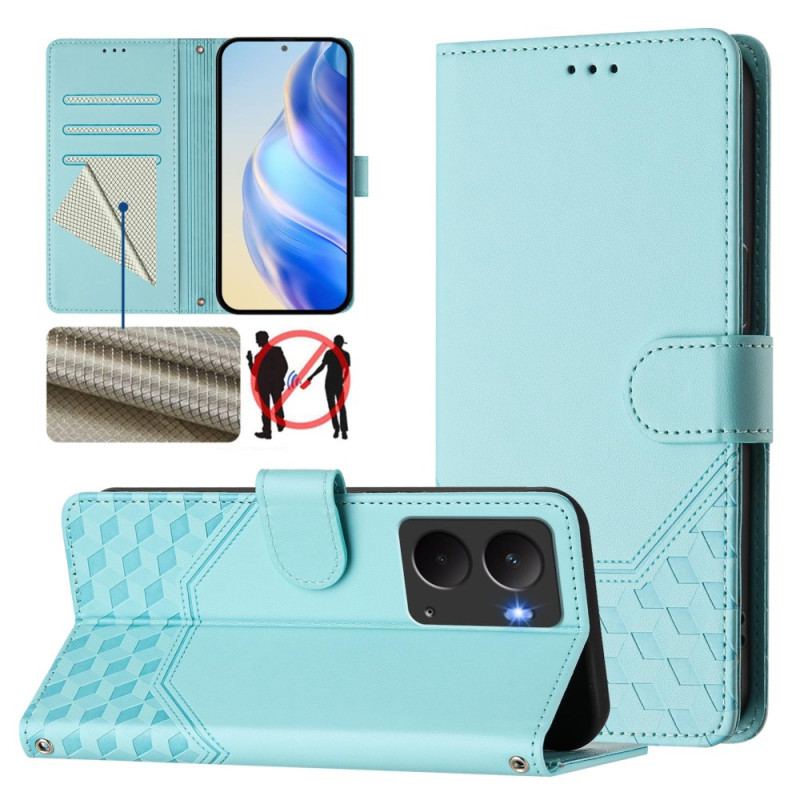 Fodral Realme 14 5g Rfid Med Bikakemönster