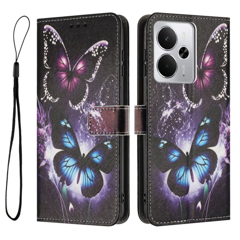 Fodral Realme 14 5g Två Fjärilar
