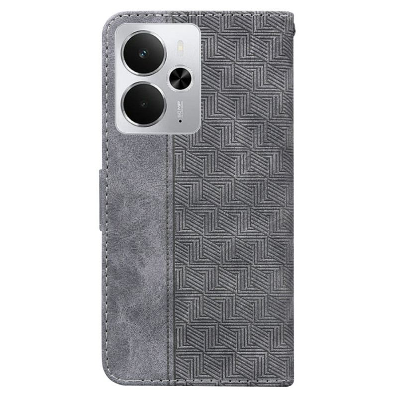 Fodral Realme 14 5g Vävt Mönster