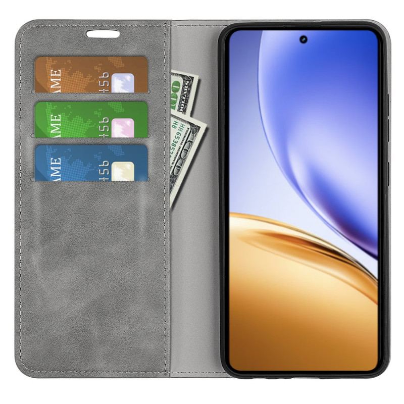 Folio-fodral För Realme 14 5g Lädermodell