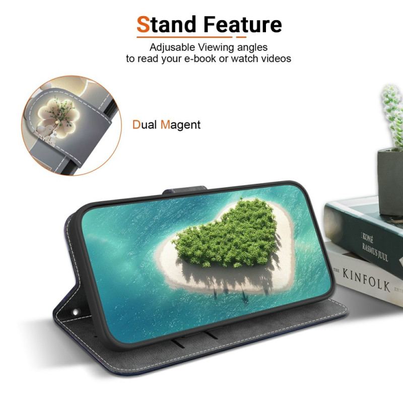 Läderfodral Realme 14 5g Telefonfodral Elefant