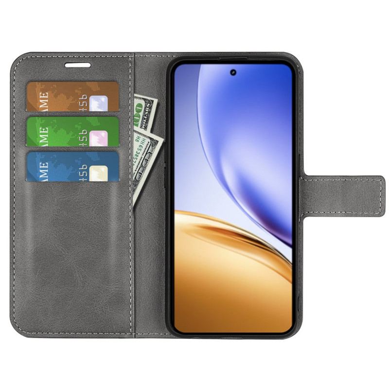 Läderfodral Realme 14 5g Telefonfodral Lädermodell