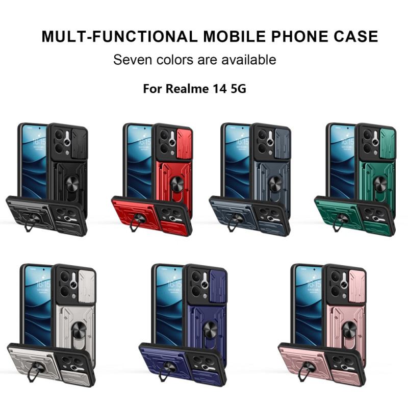 Skal Realme 14 5g Telefonfodral Stativ- Och Kameraskydd