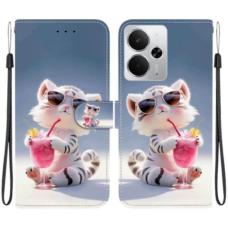 Skyddsfodral Realme 14 5g Tecknad Tiger