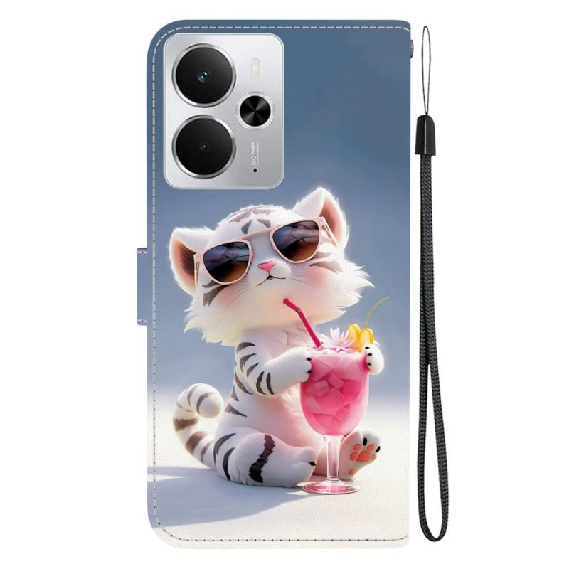 Skyddsfodral Realme 14 5g Tecknad Tiger