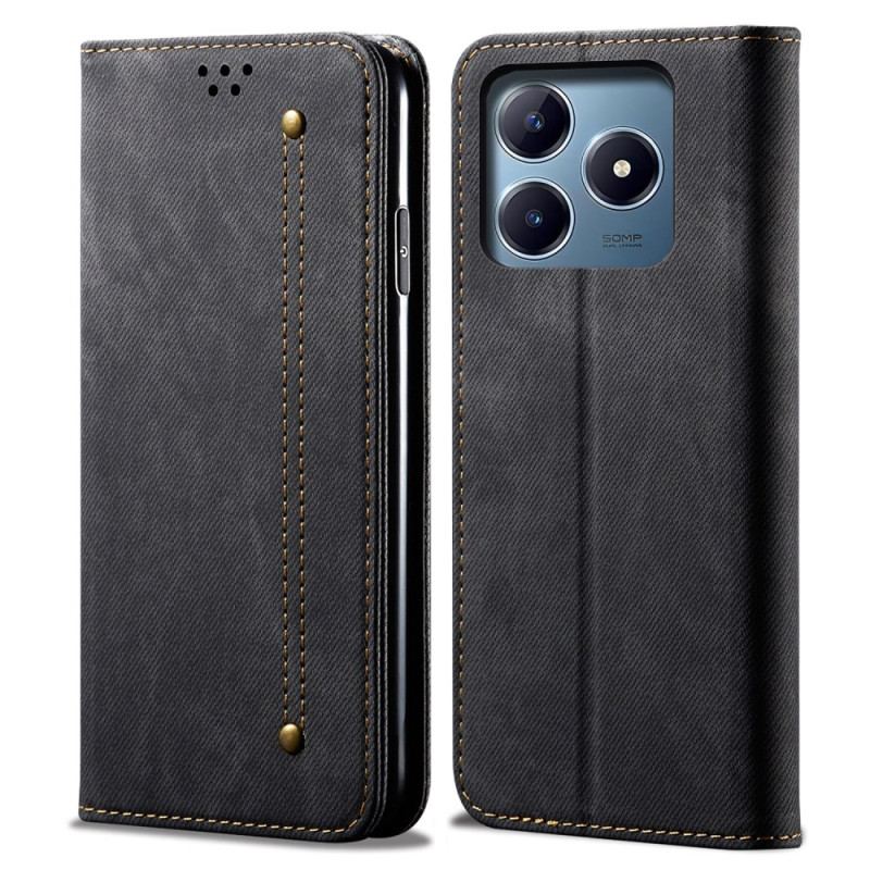 Folio-fodral Realme Note 60x Telefonfodral Jeanstyg