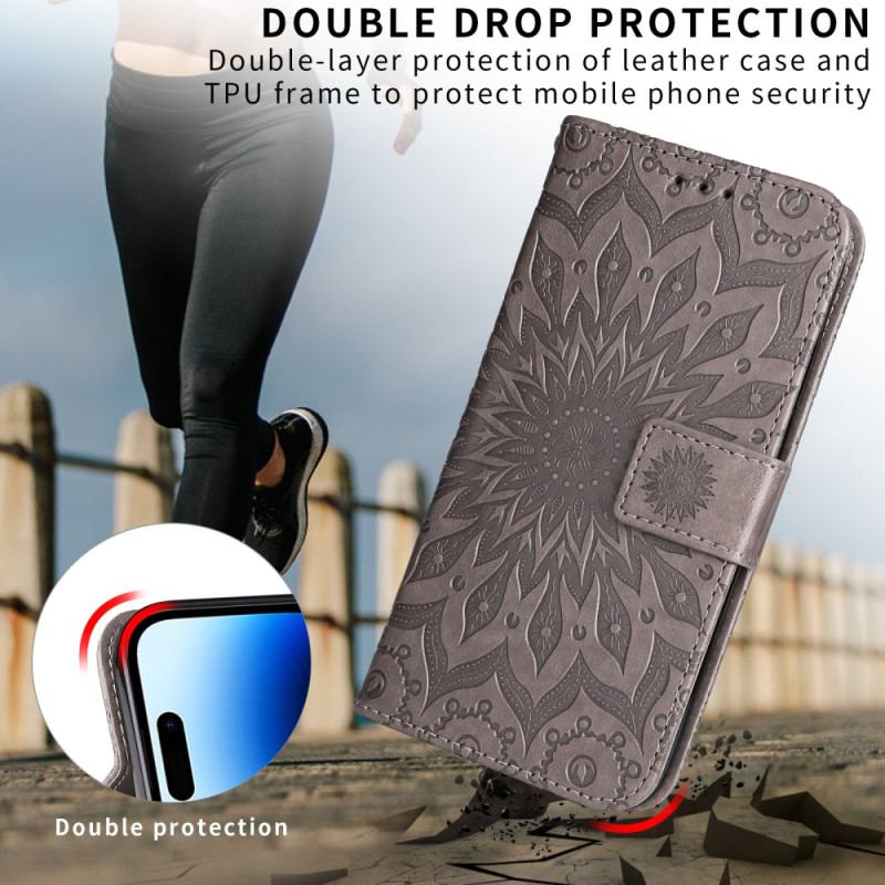 Fodral För Huawei Pura 80 Ultra Solrosmönster