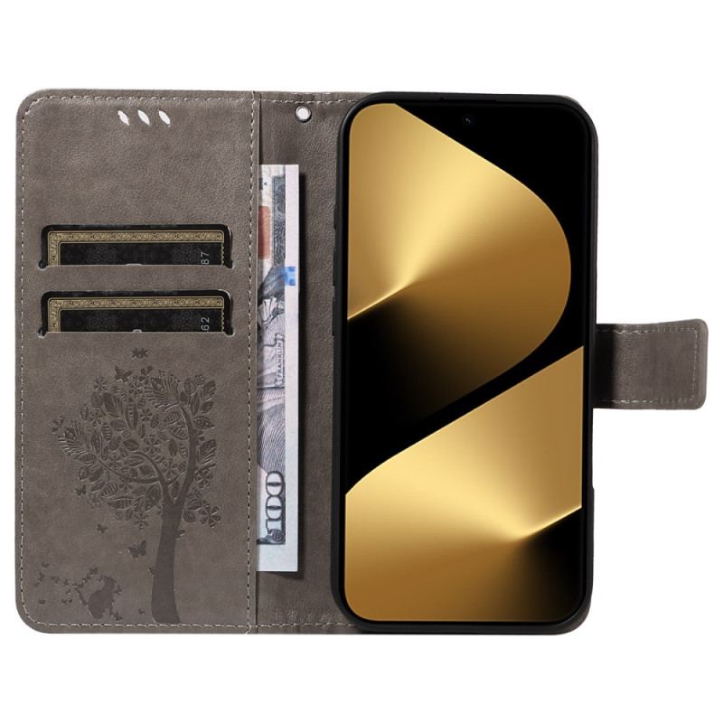 Fodral Huawei Pura 80 Ultra Katt Och Träd