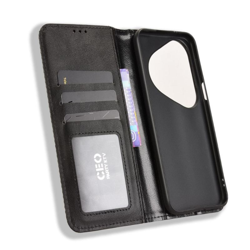 Folio-fodral Huawei Pura 80 Ultra Vintage Fris