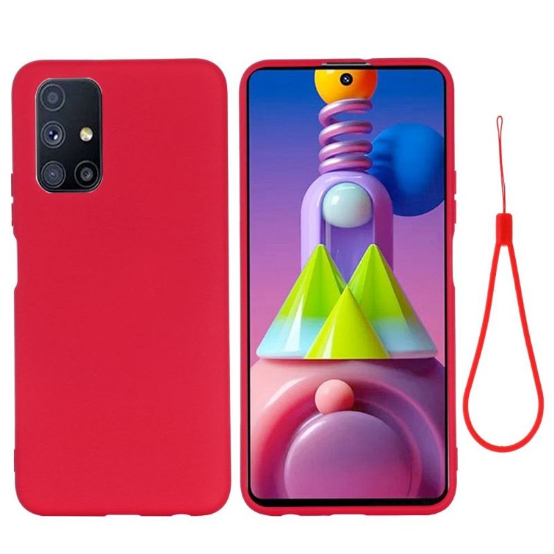 Skal För Samsung Galaxy M51 Hemming Puro Flytande Silikon