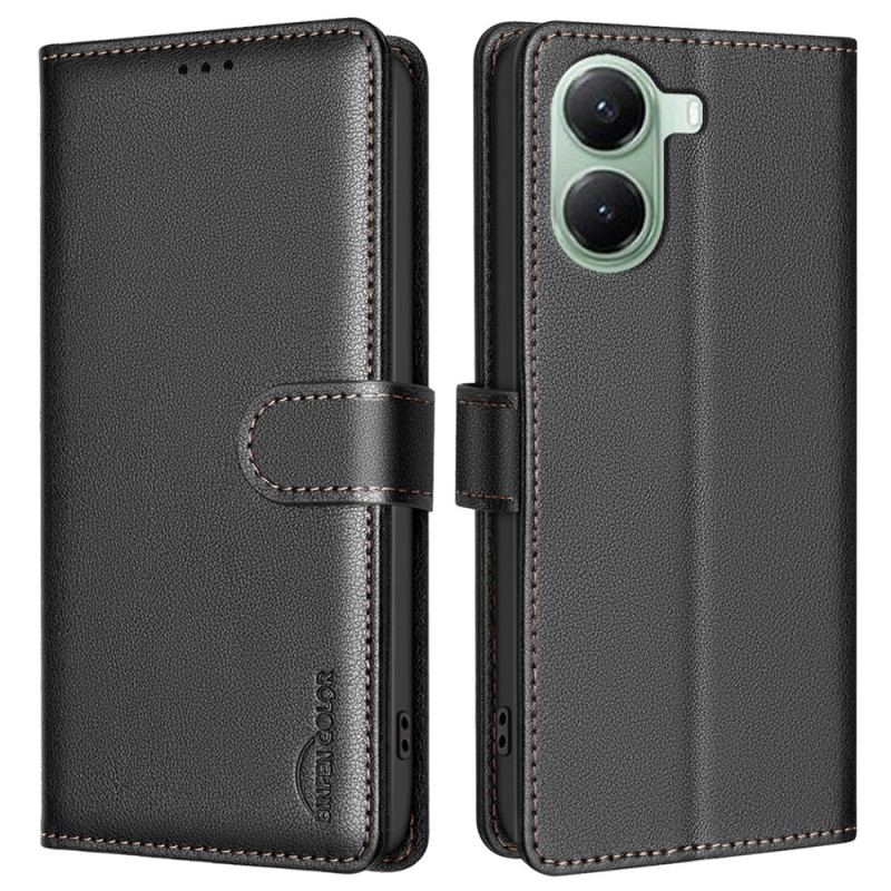 Fodral Poco X7 Pro 5g Binfen Färg Konstläder