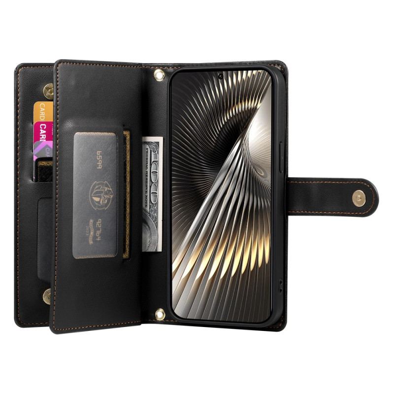 Fodral Poco X7 Pro 5g Plånbok Med Rem Och Axelrem