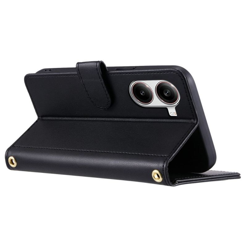 Fodral Poco X7 Pro 5g Quiltad Med Rem