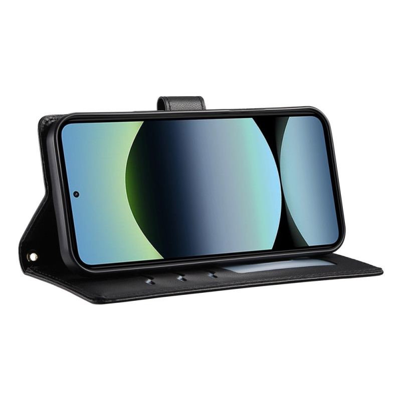 Fodral Poco X7 Pro 5g Quiltad Med Rem Och Axelrem