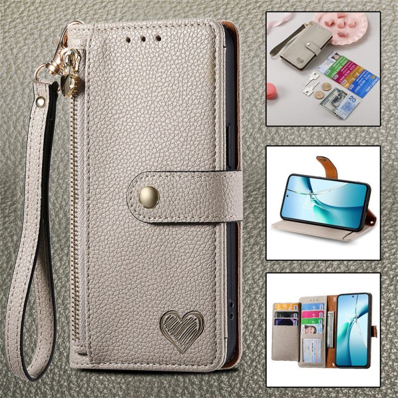 Fodral Poco X7 Pro 5g Rfid-skyddande Hjärtdesign