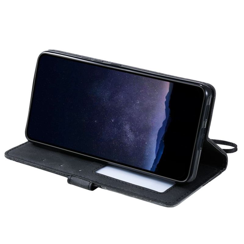 Fodral Poco X7 Pro 5g Tvåfärgade Geometriska Linjer