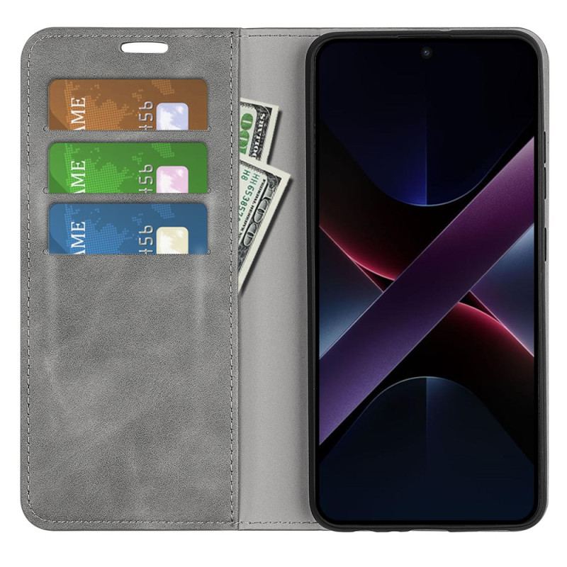 Folio-fodral För Poco X7 Pro 5g Klassisk