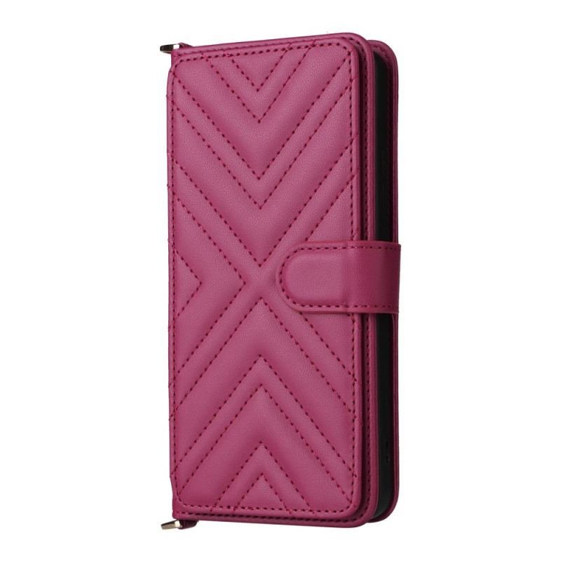 Läderfodral Poco X7 Pro 5g Telefonfodral Multifunktionell Quiltad